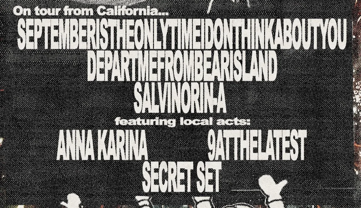 septemberistheonlytimeidonthinkaboutyou, departmefrombearisland, salvinorin-a, Anna Karina, 9atthelatest, and a secret set