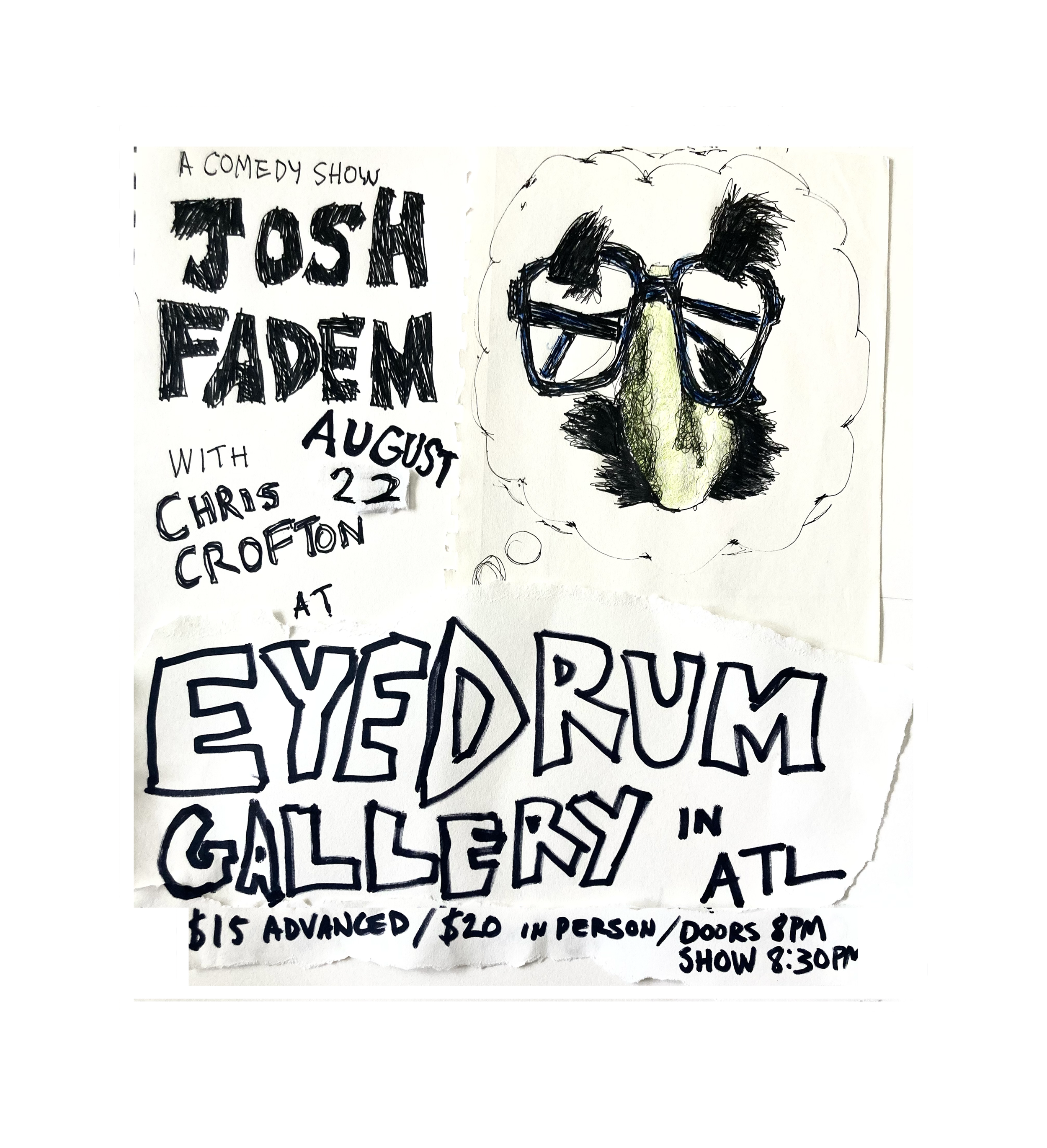 JOSH FADEM w/ Chris Crofton Comedy Show at eyedrum