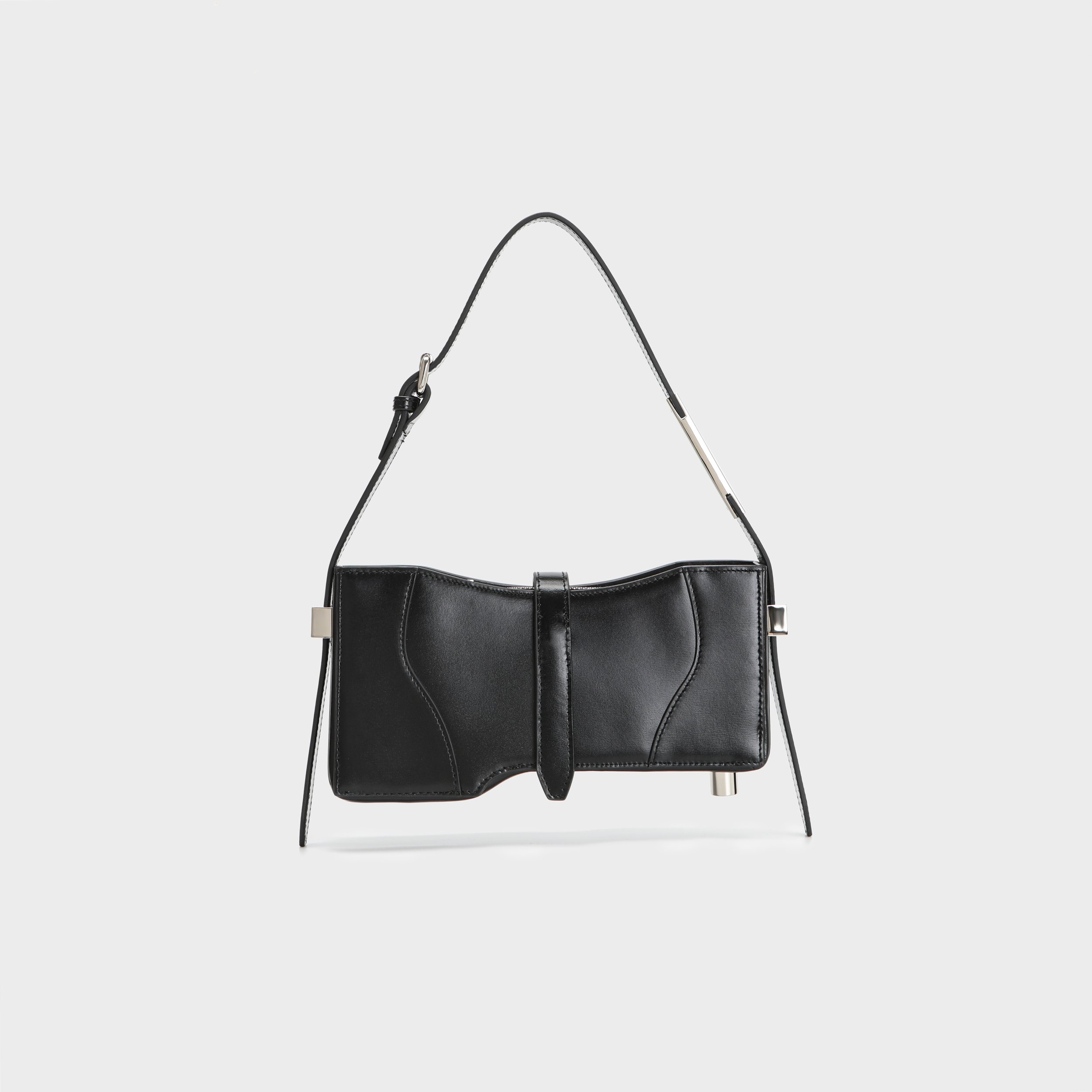 04 CUBOID SHOULDER BAG BLACK