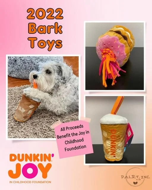 BARK Toys are Back for Dunkin’ Joy in Childhood Foundation