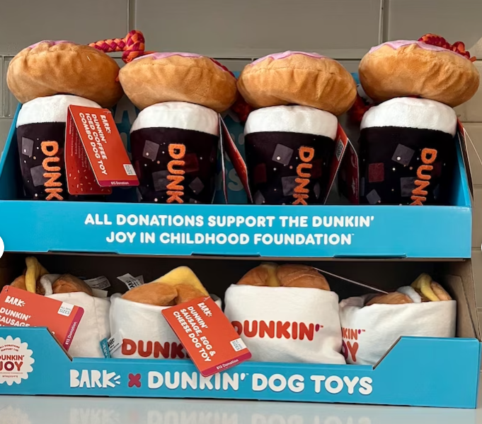 BARK Dog Toys Back at Dunkin’