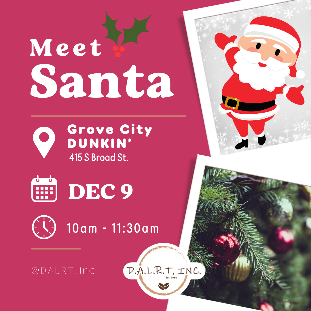 Meet Santa at Grove City Dunkin’