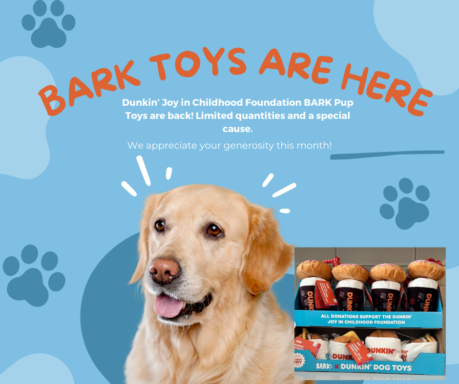 BARK Dog Toys Back at Dunkin’ — DALRT Inc