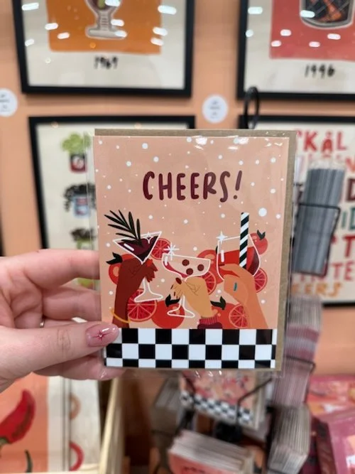 Holiday Drinks Greeting Card