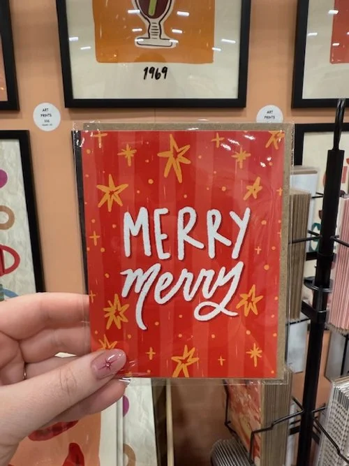 Merry Merry Greeting Card