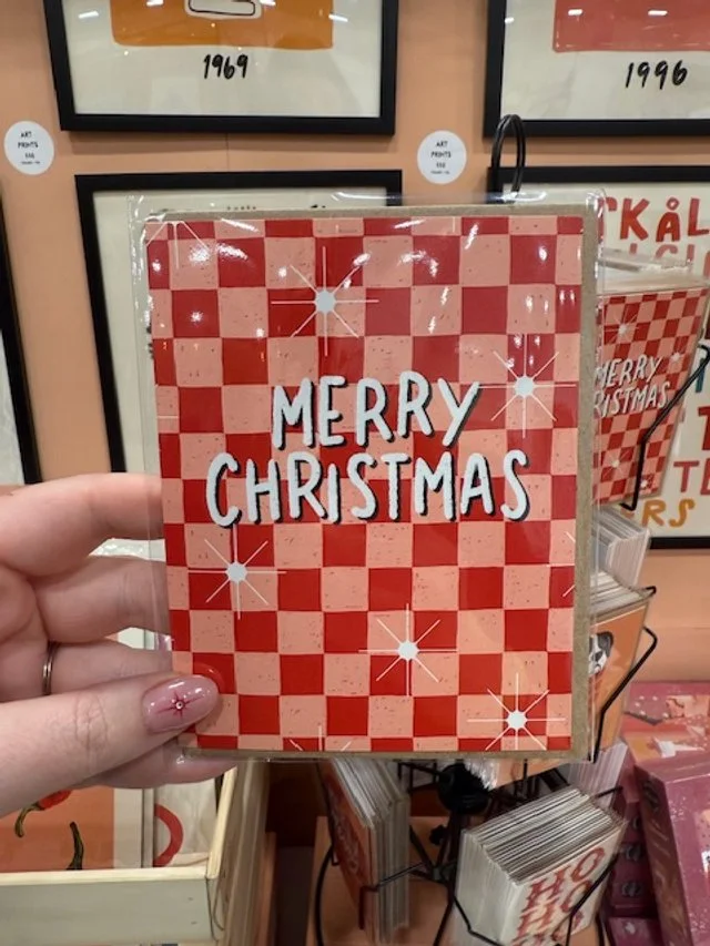 Merry Christmas Greeting Card