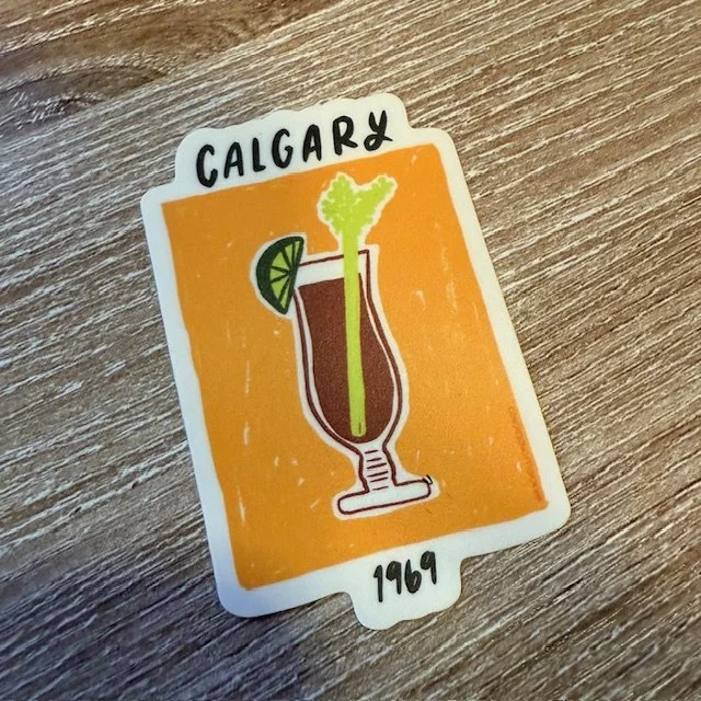 Calgary Caesar Vinyl Sticker