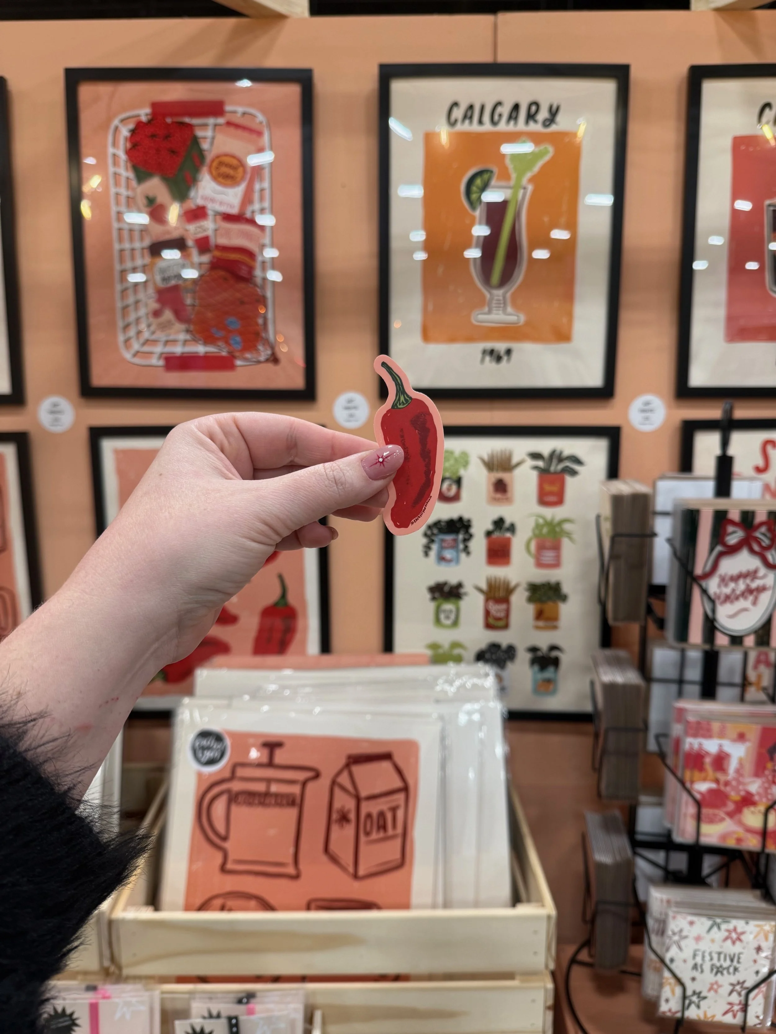 Chili Pepper Vinyl Sticker