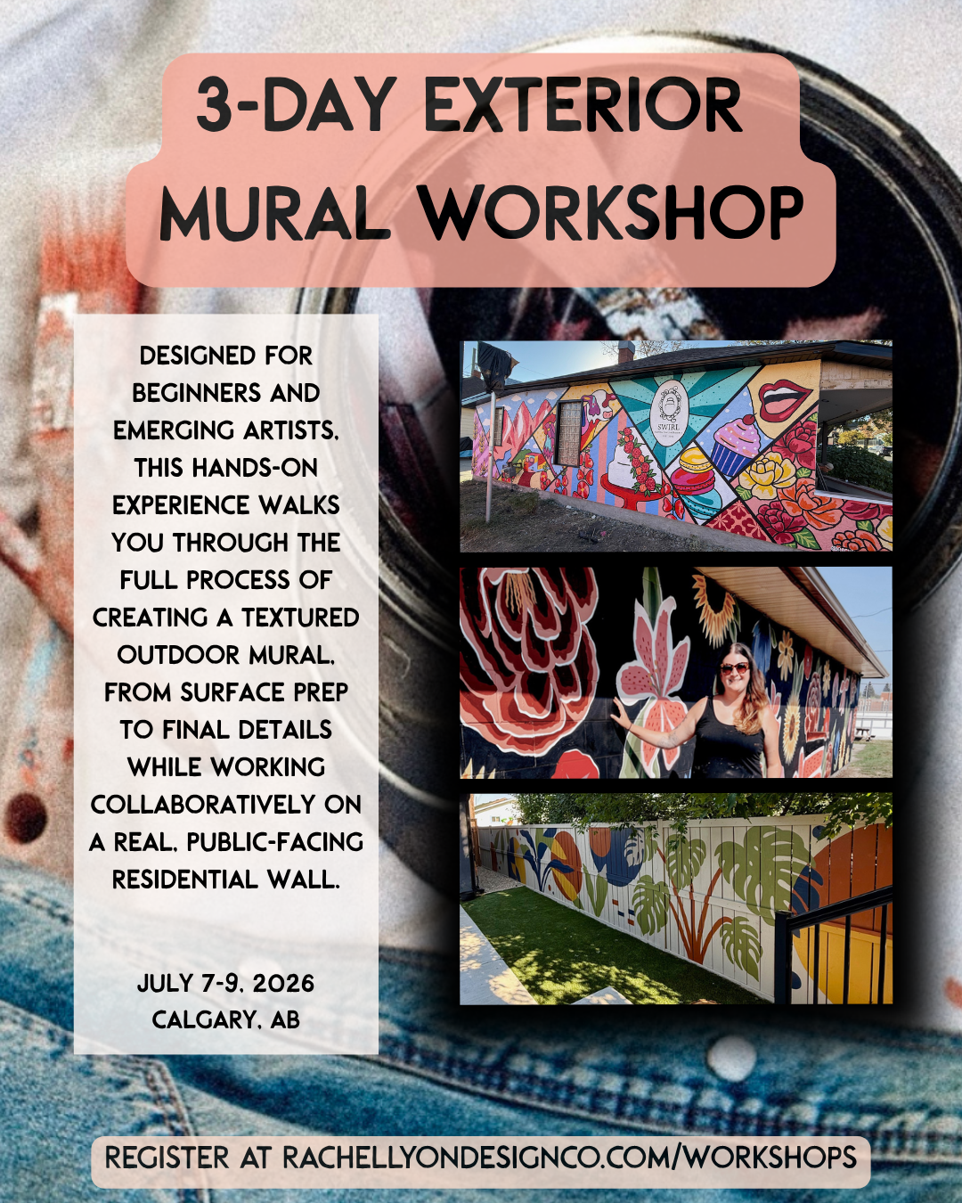 3-Day Exterior Mural Workshop