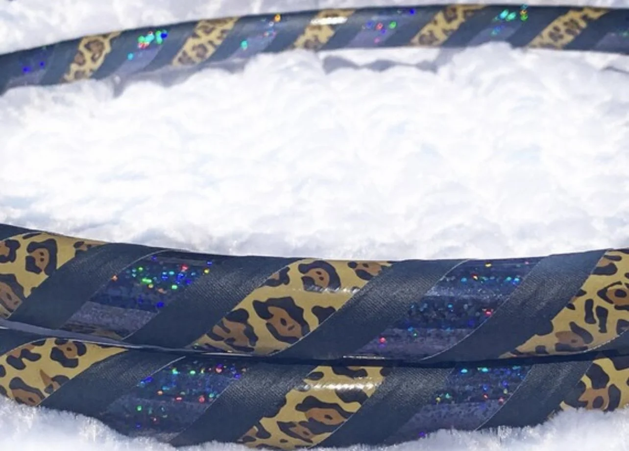 Dark Leopard Hula Hoop