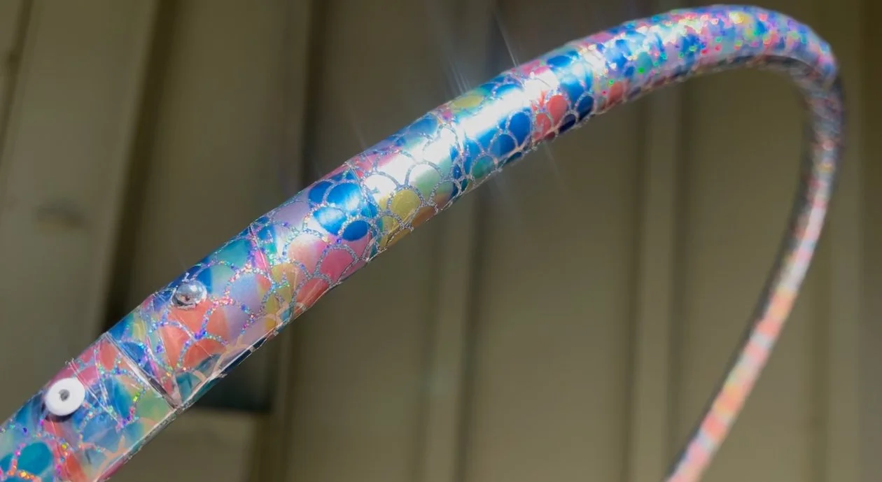Rainbow Fish Hoop