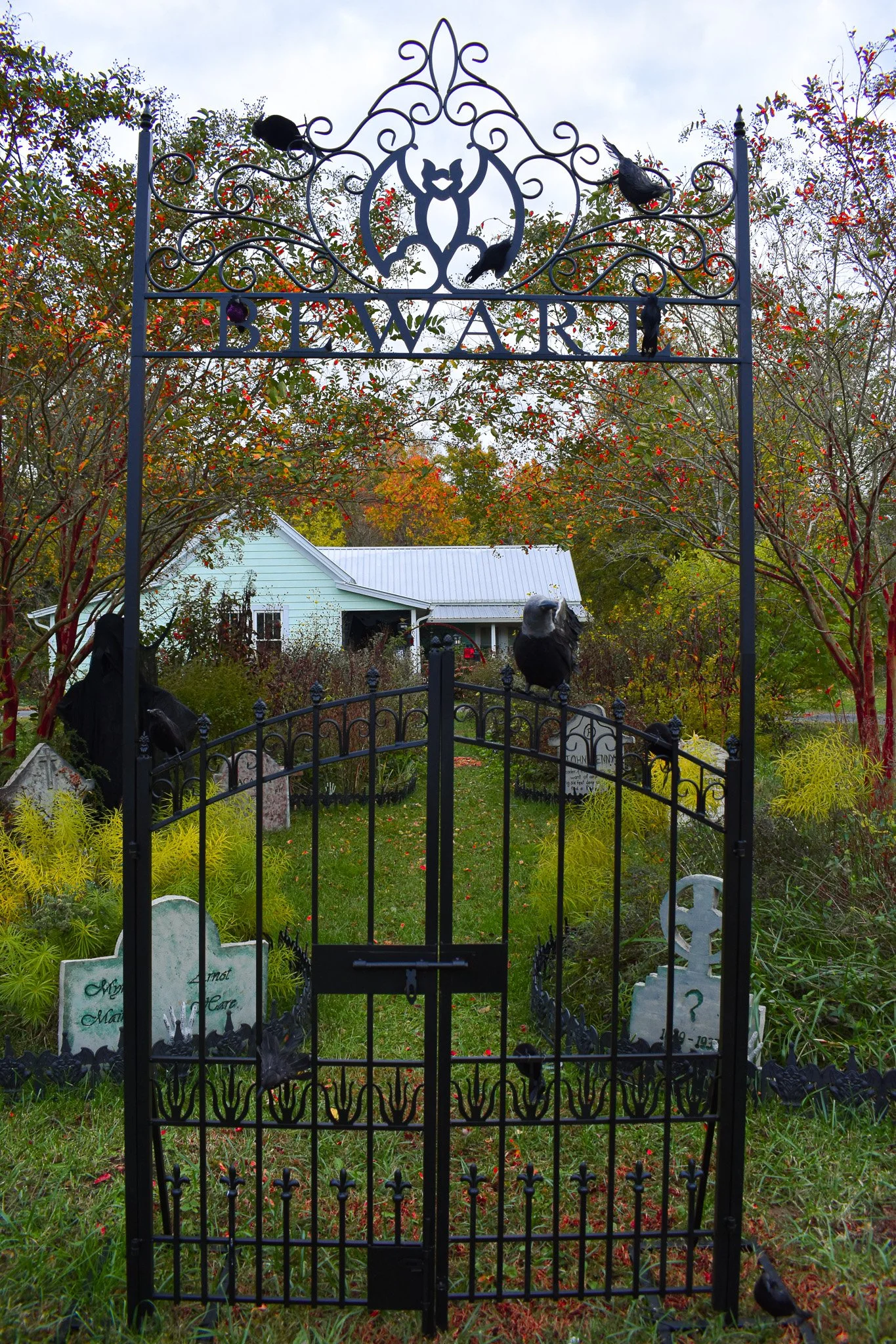 Beware welcome gate