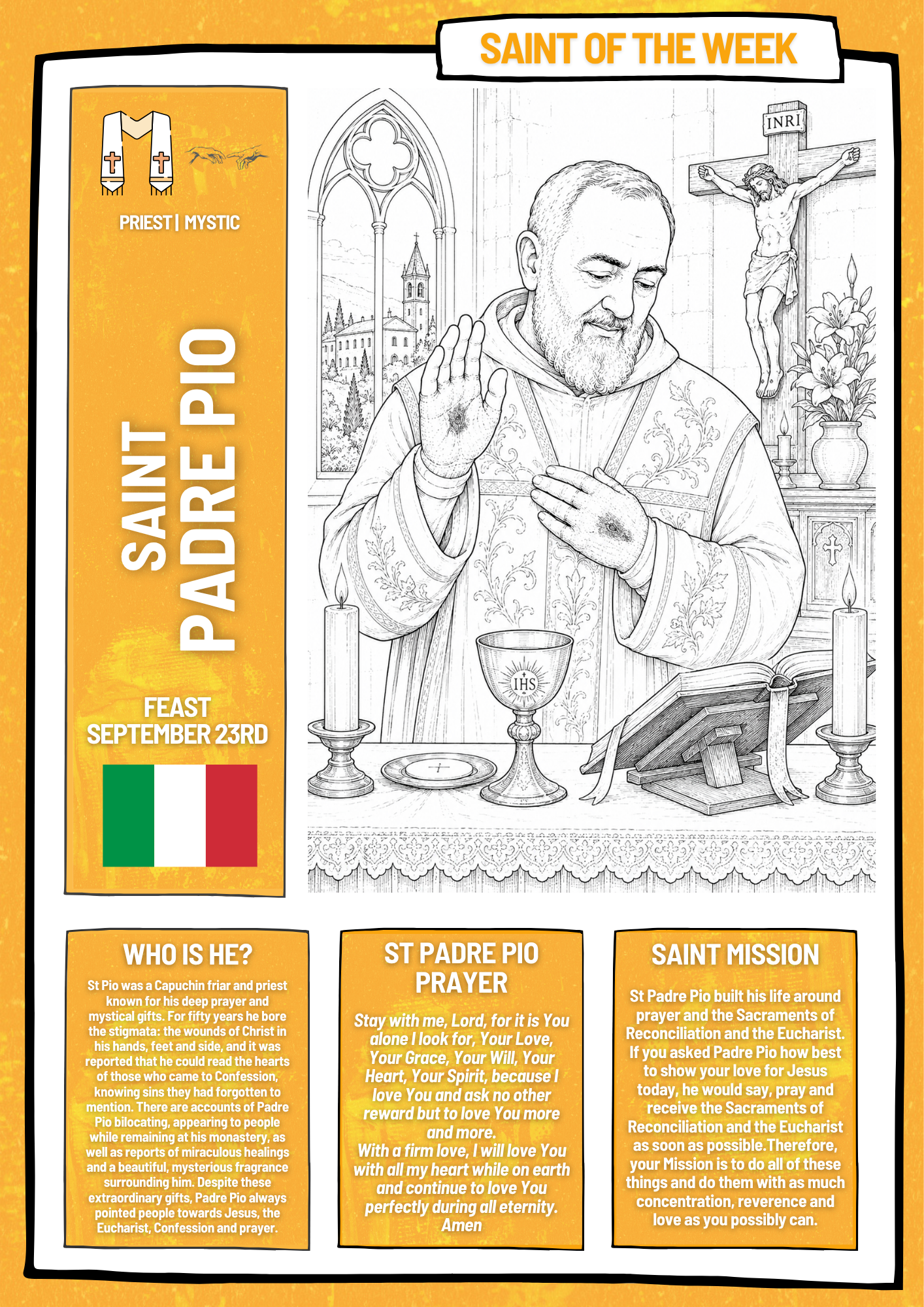 Saint Padre Pio - September 23rd