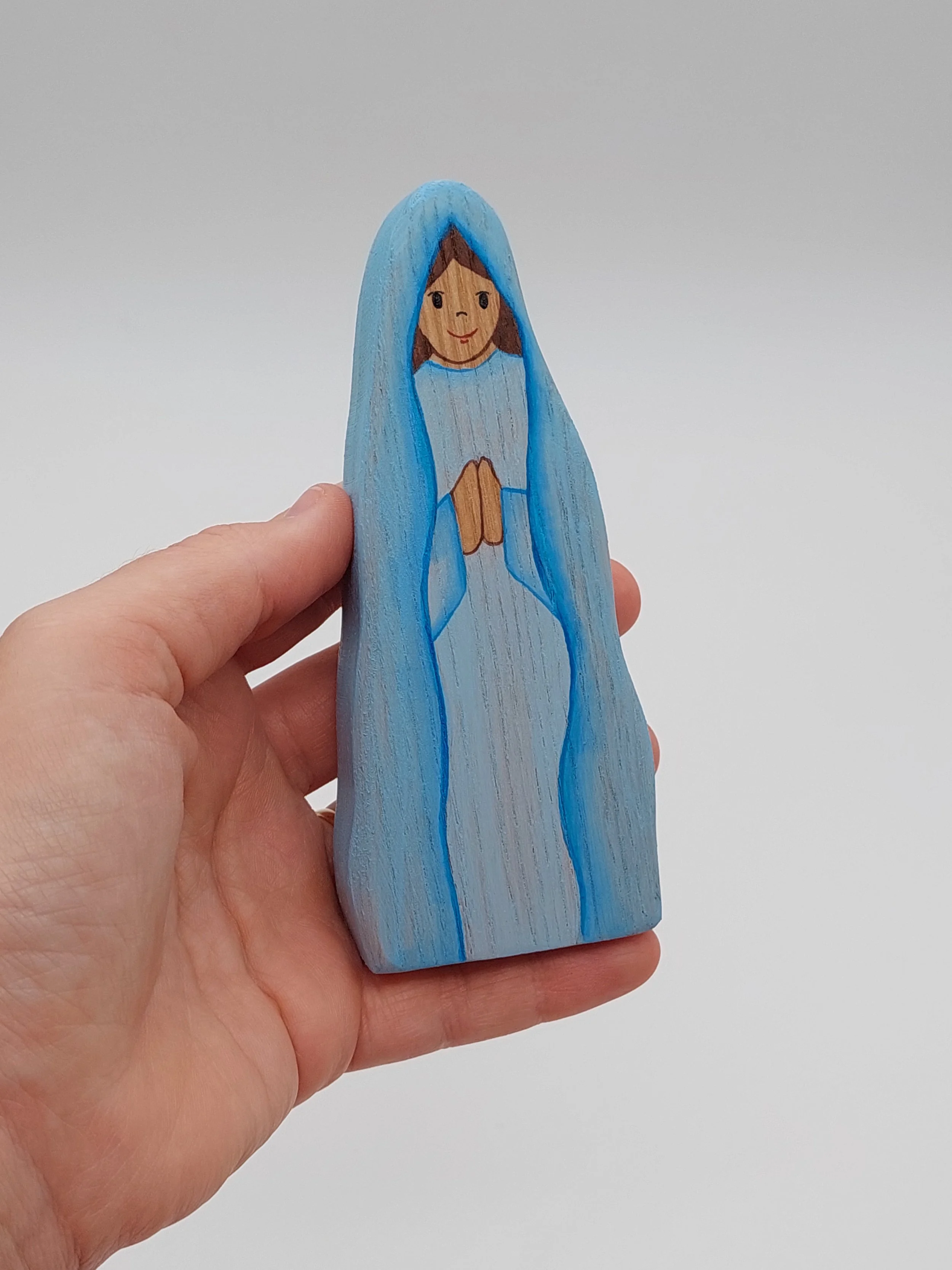 Our Lady figure - In hand - by Good Shepherd Toys.jpg