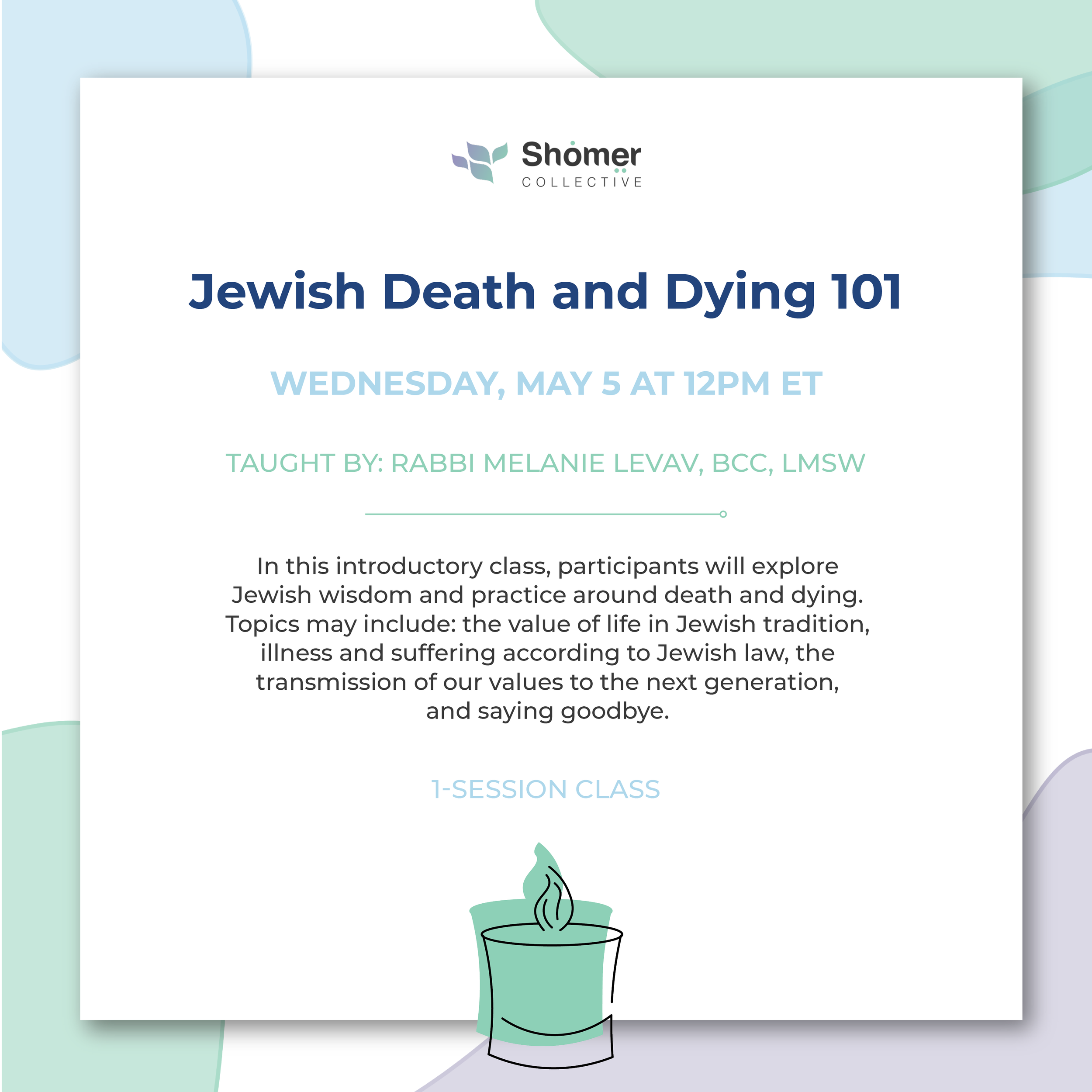 Jewish Death and Dying 101