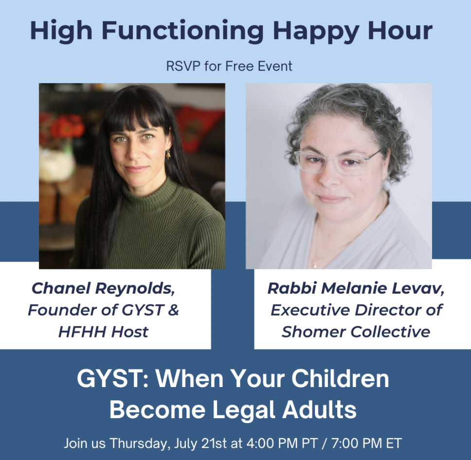End of Life Practical Planning Happy Hour: When Your Children Become Legal Adults