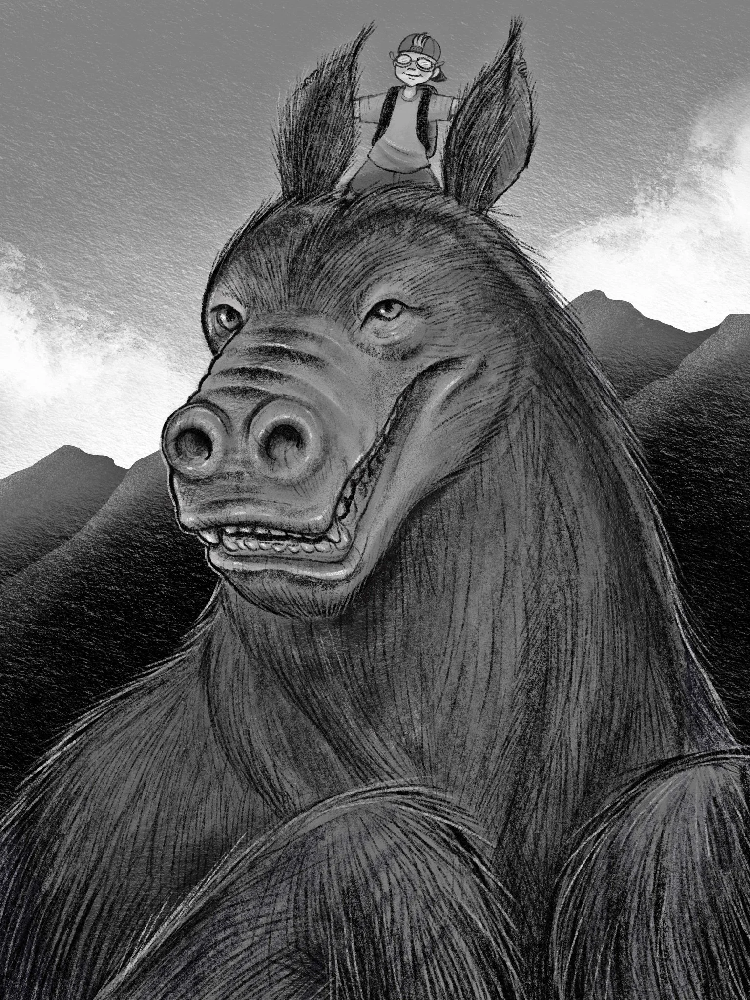 Escape from Terikiak Illustration