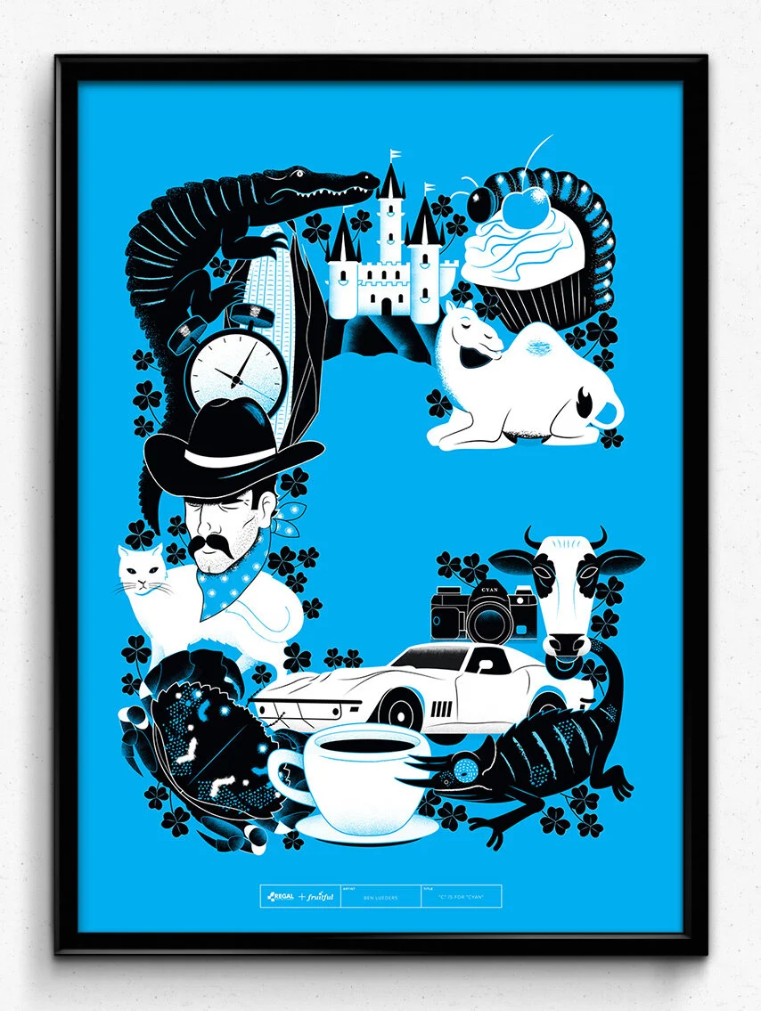 C is for Cyan • Fruitful Goods Co.