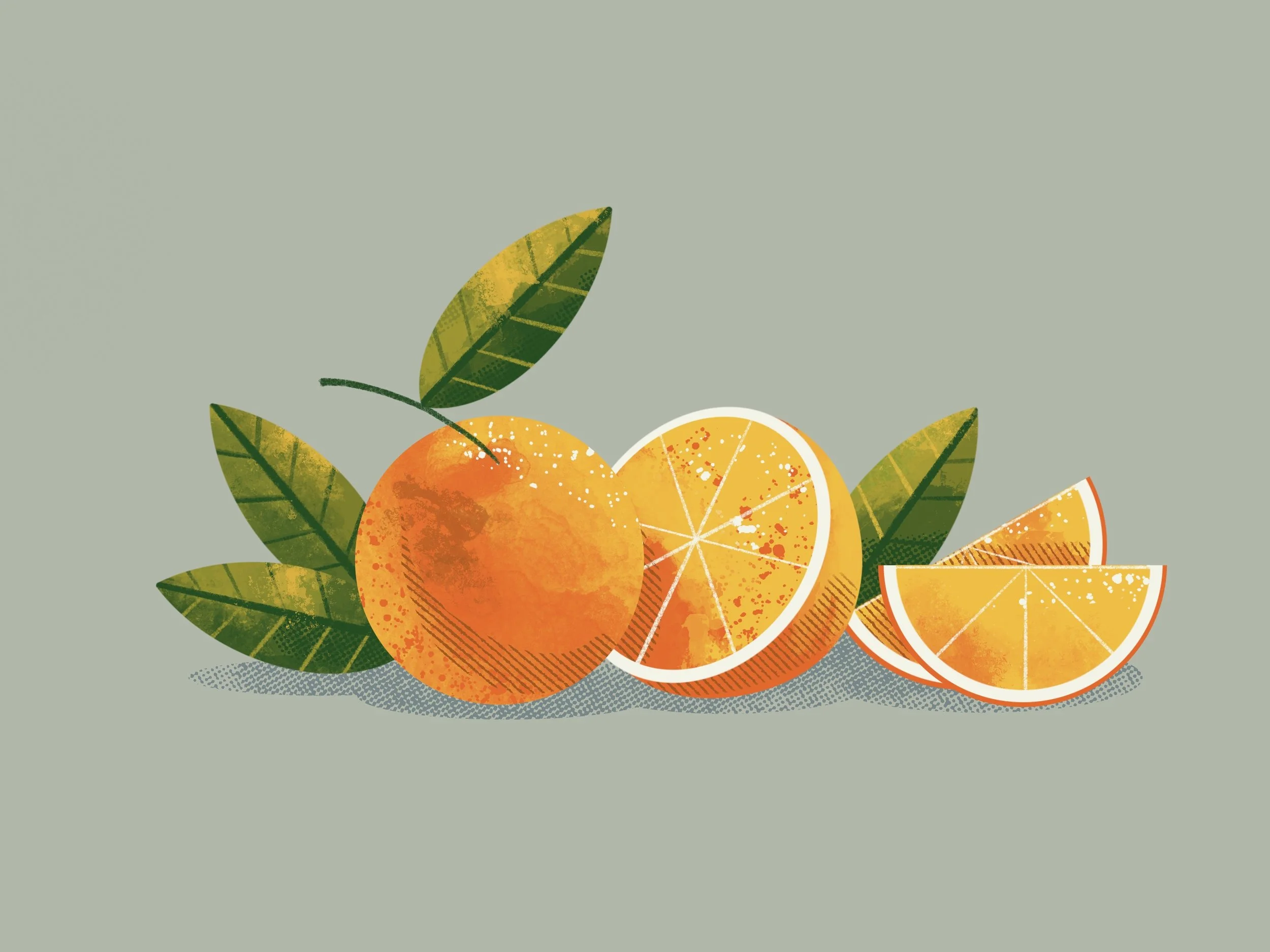 Orange Still Life • Personal Work
