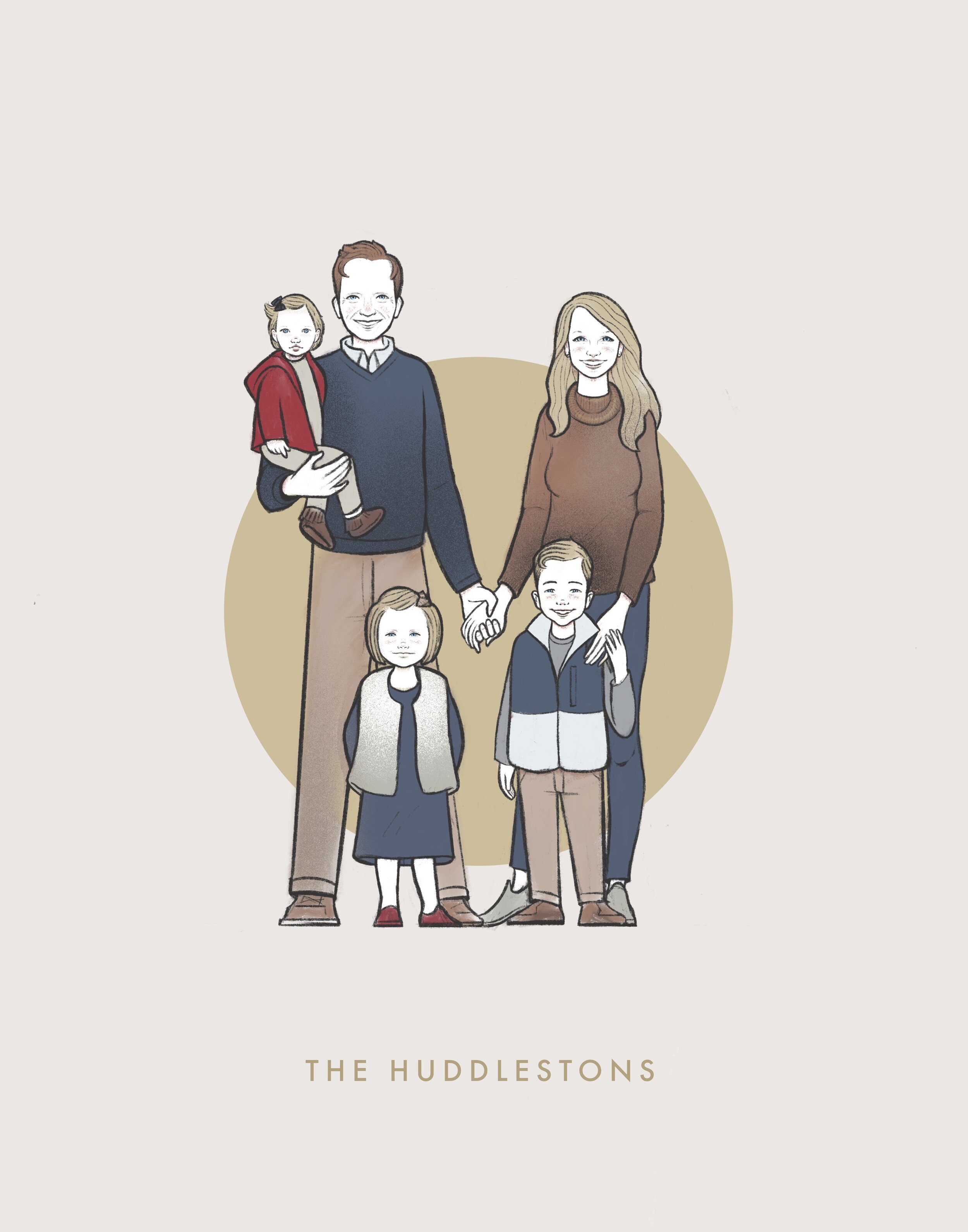 The Huddlestons • Commission