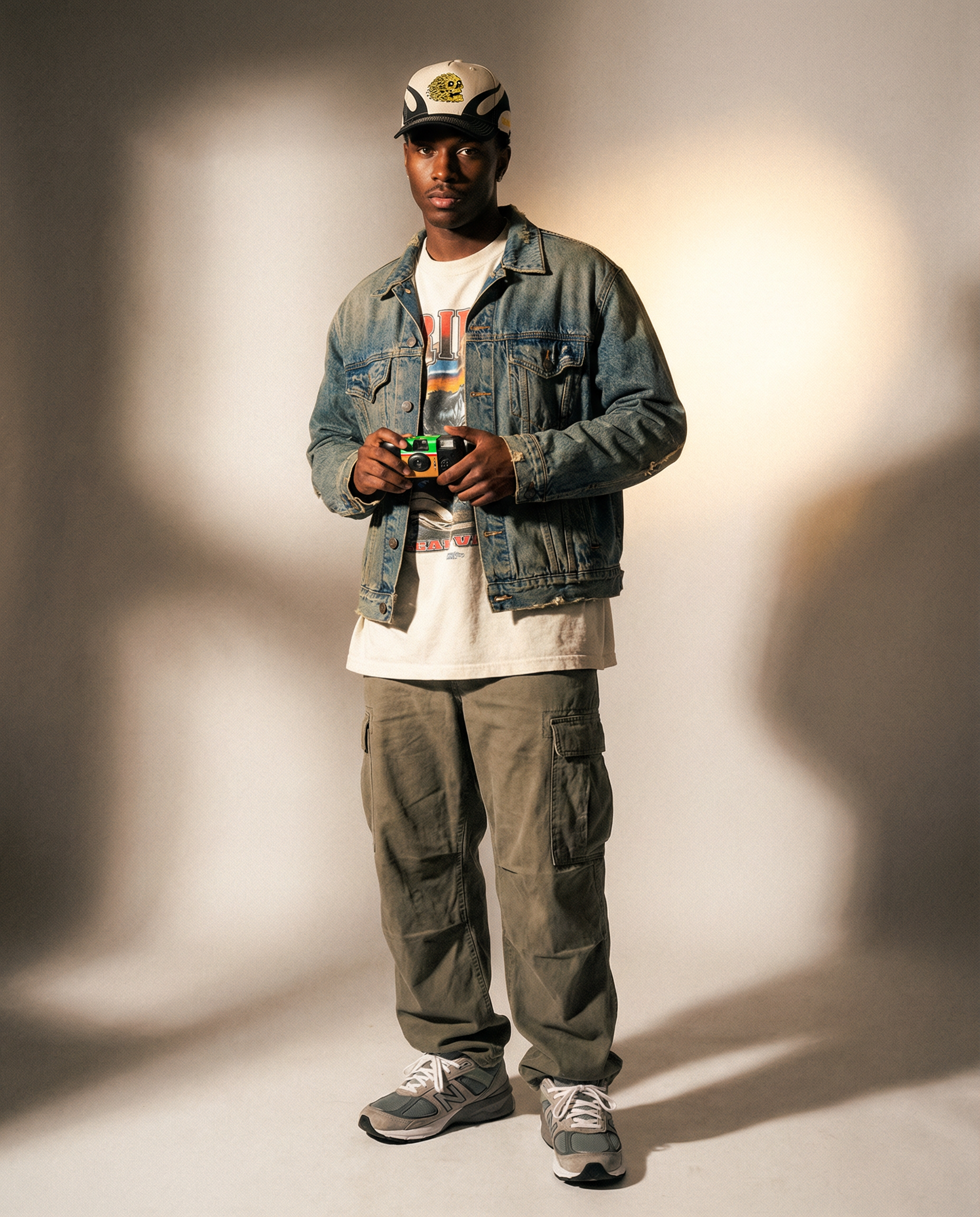 Generated with Kive.ai - _ pace hat on a cool young black man with streetwear style_ mix of baggy vintgae clothes and running new balance shoes (1).png