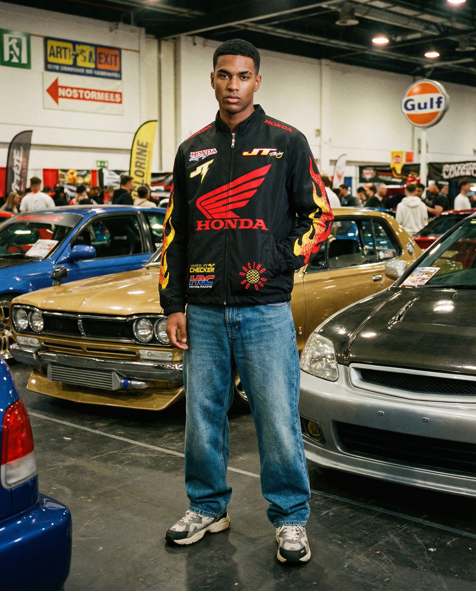 Generated with Kive.ai - _ young dark skin spanish male at car show (1).png