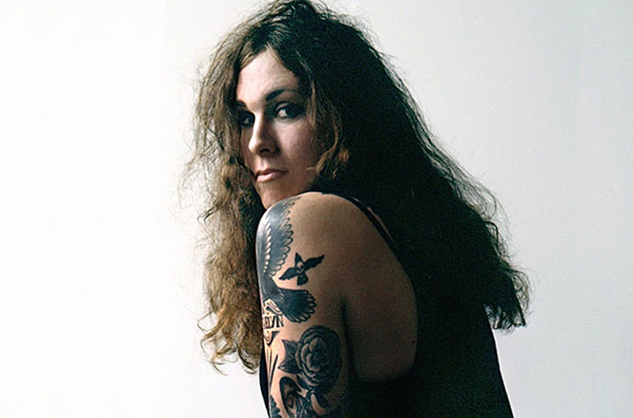 Laura Jane Grace of Against Me! on album, Naples, being