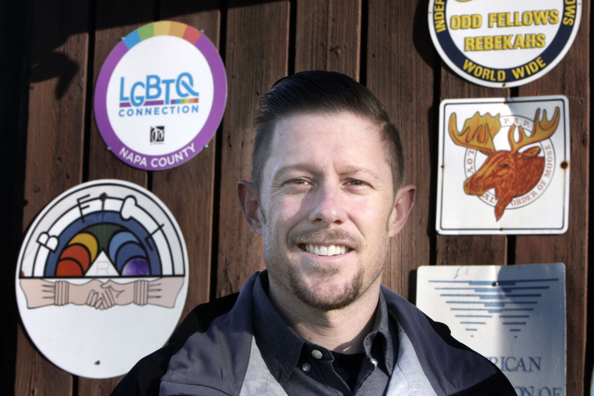 Napa's welcome signs give new visibility for gay rights group