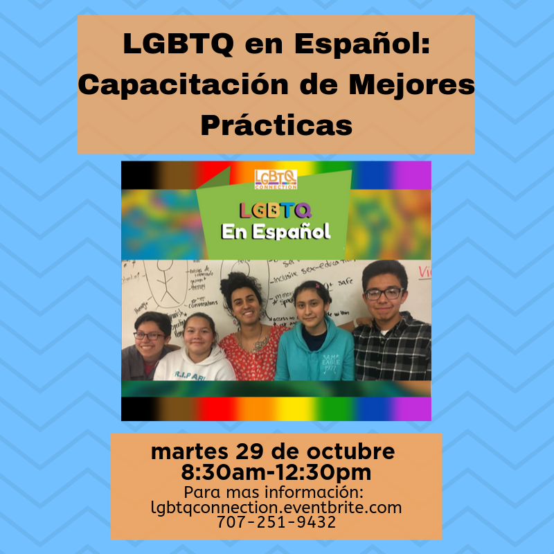 LGBTQ En Espa ol Our Best Practices Training In Spanish Oct 29 In 