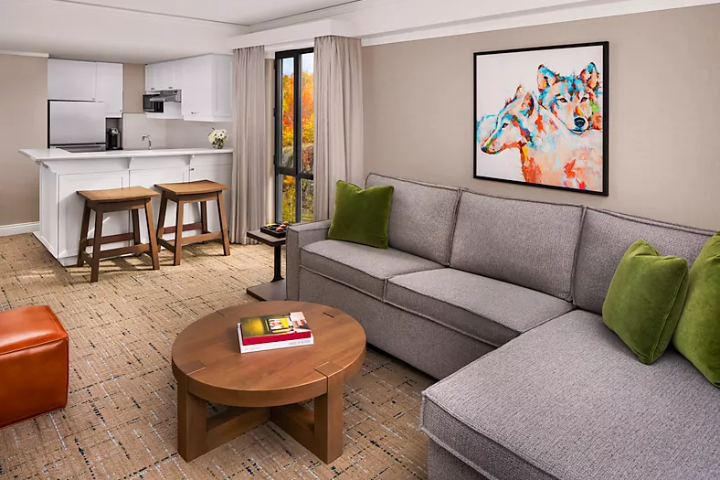  Furniture manufacturing at Fairmont Tremblant provided by Artco Hospitality Furnishings 