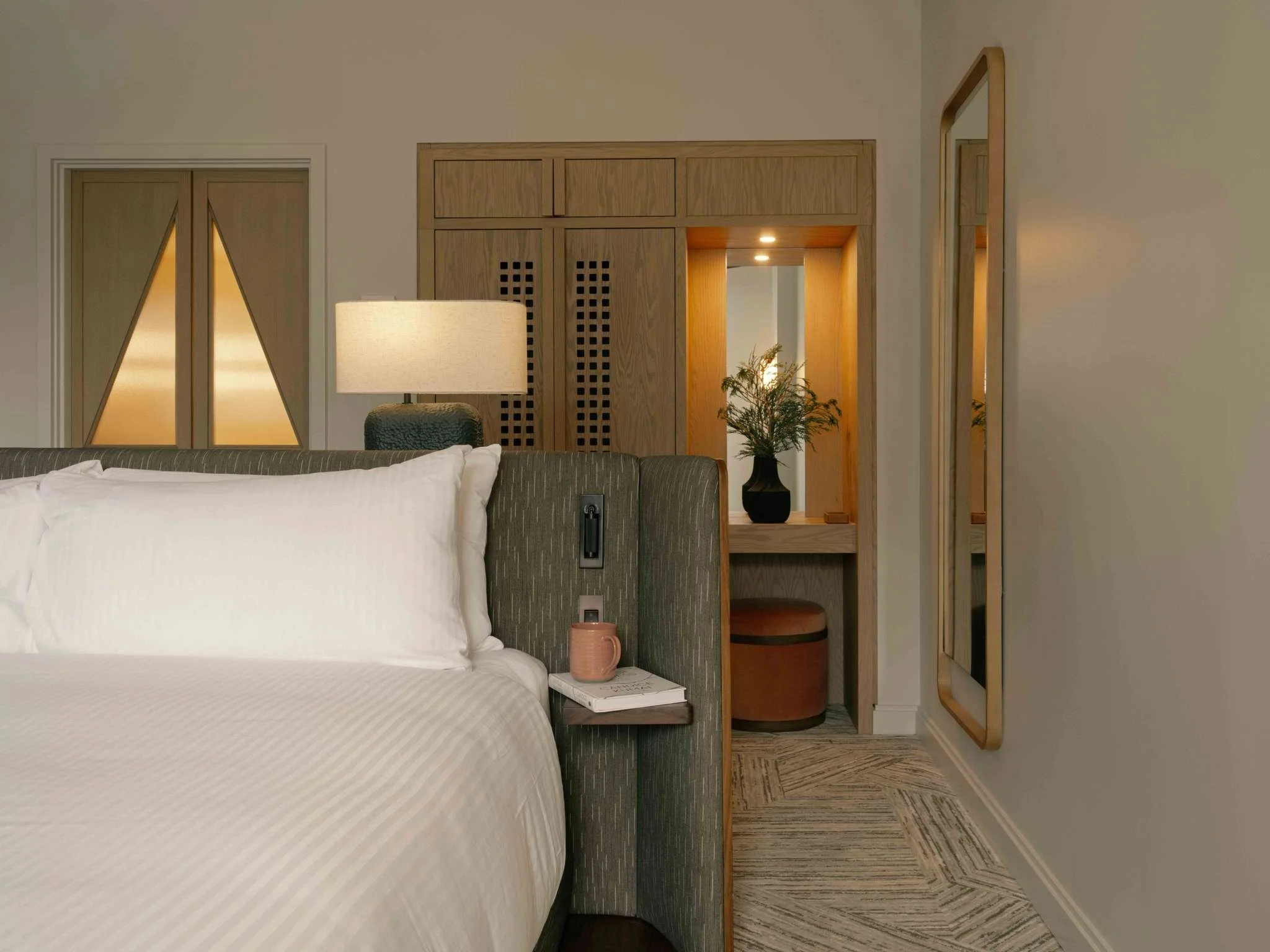 Headboard with wood nightstand.jpg