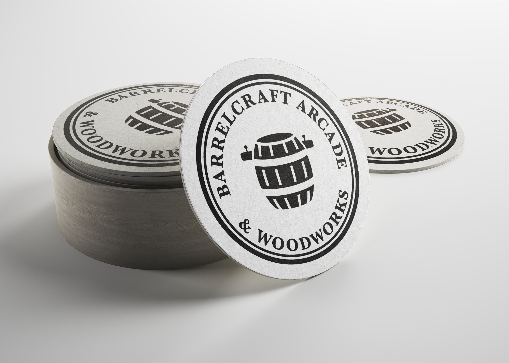 Barrelcraft Arcade Coasters