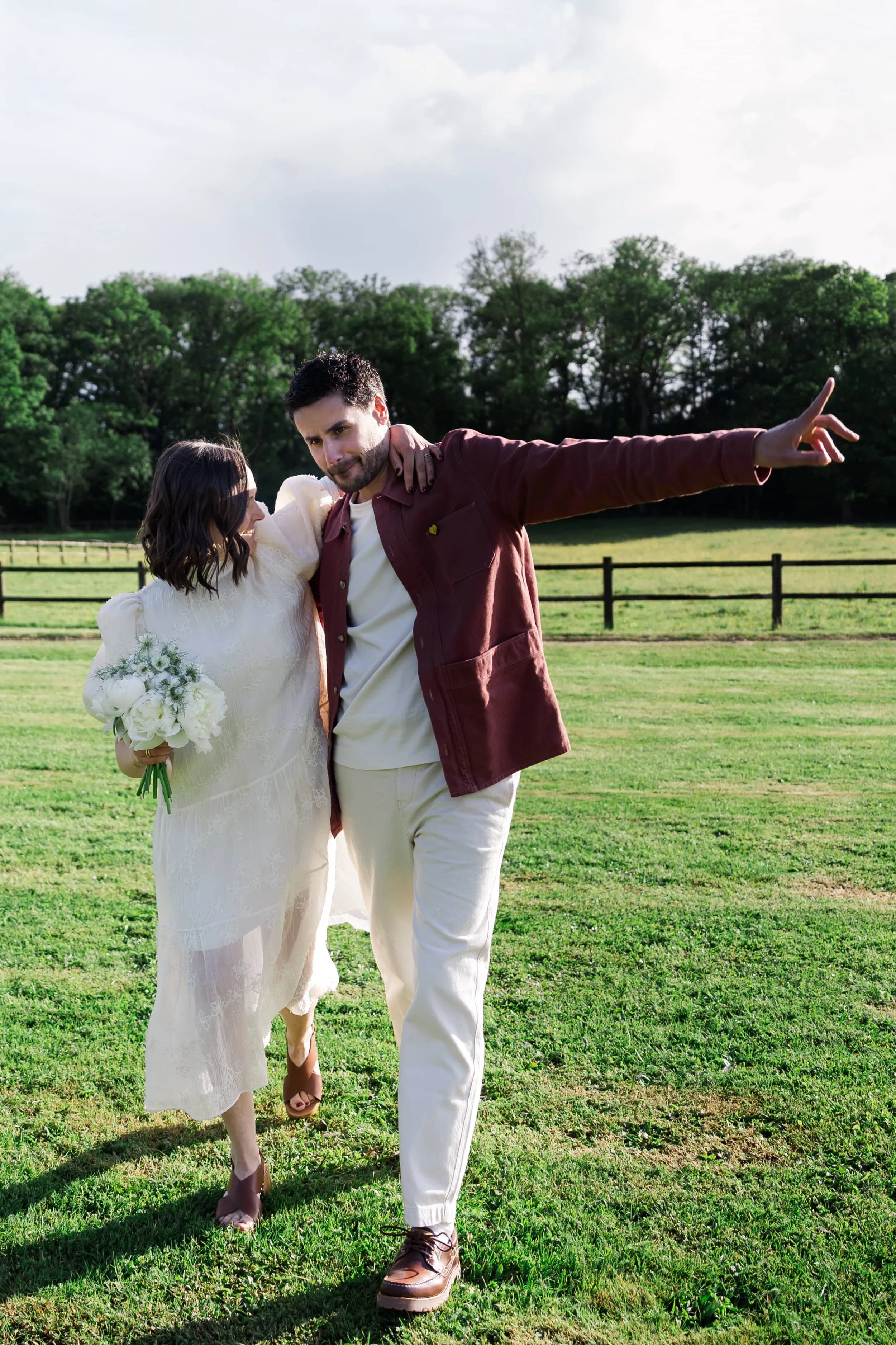 Un mariage végétarien élégant et festif