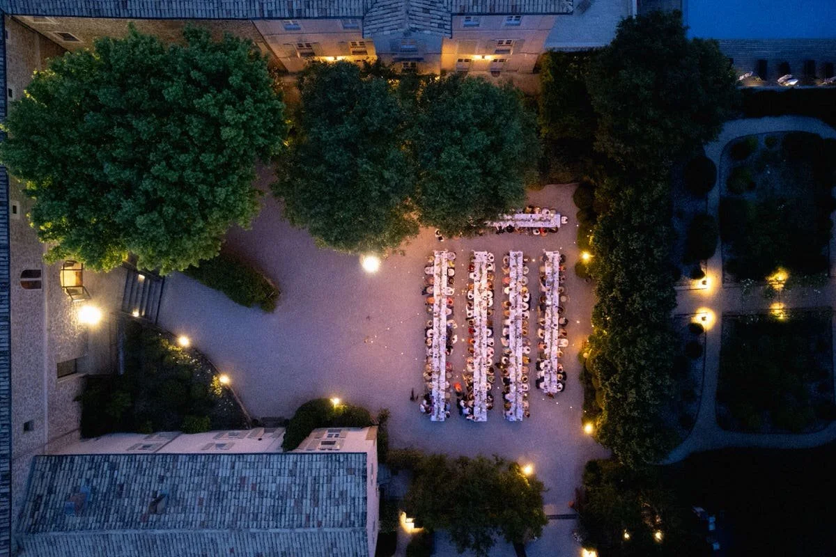 Mariage franco-anglais en Provence