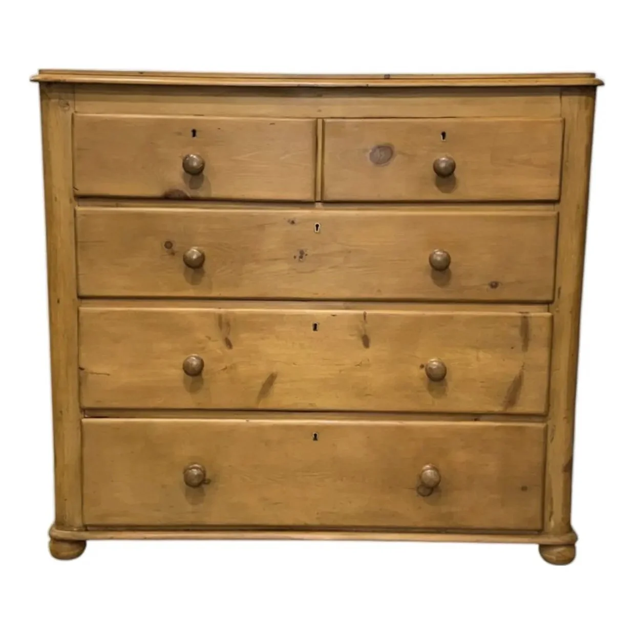 19th Century English Pine Chest of Drawers