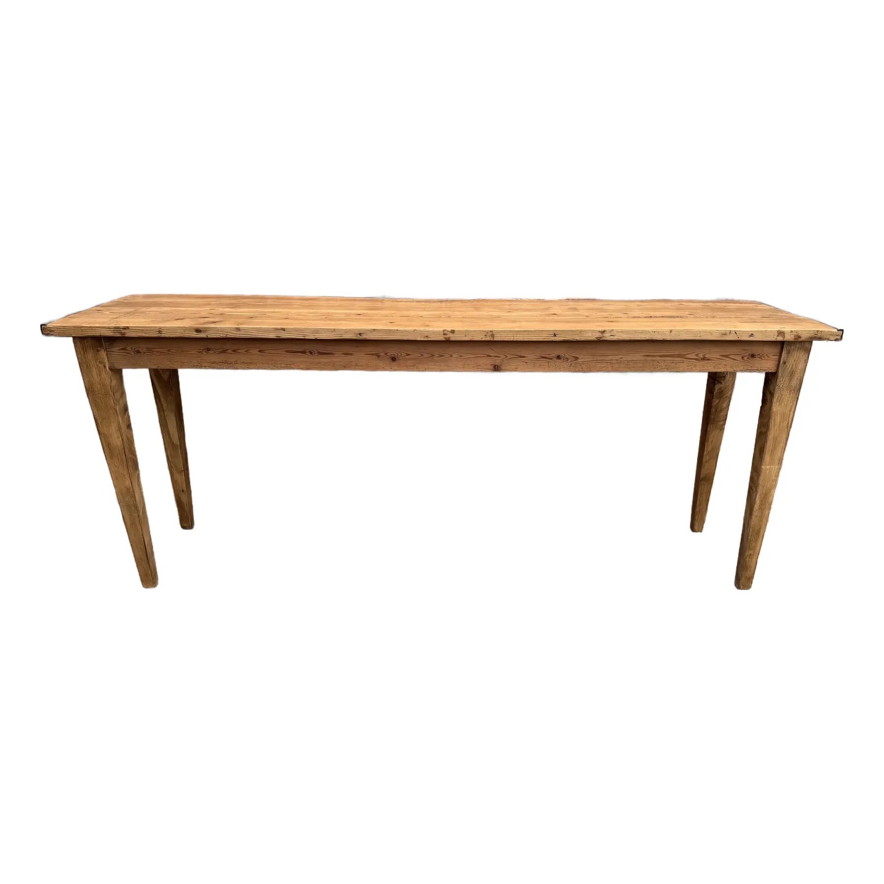 19th Century English Pine Console