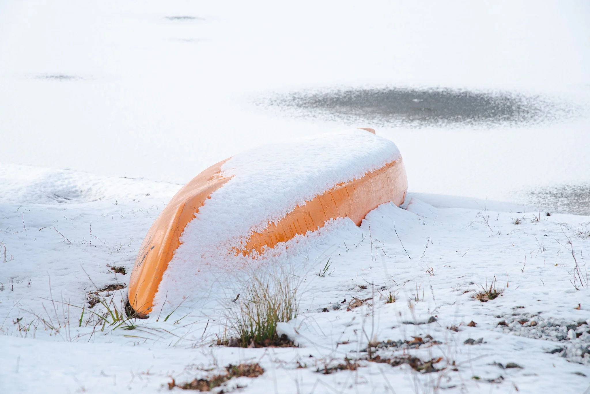 Frozen Fairview Lake, Newton NJ