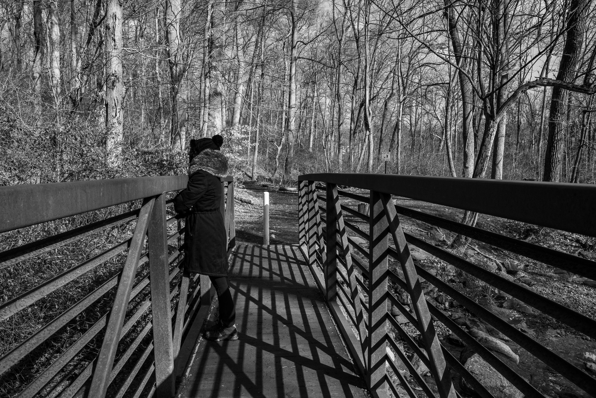 Mom on the Bridge