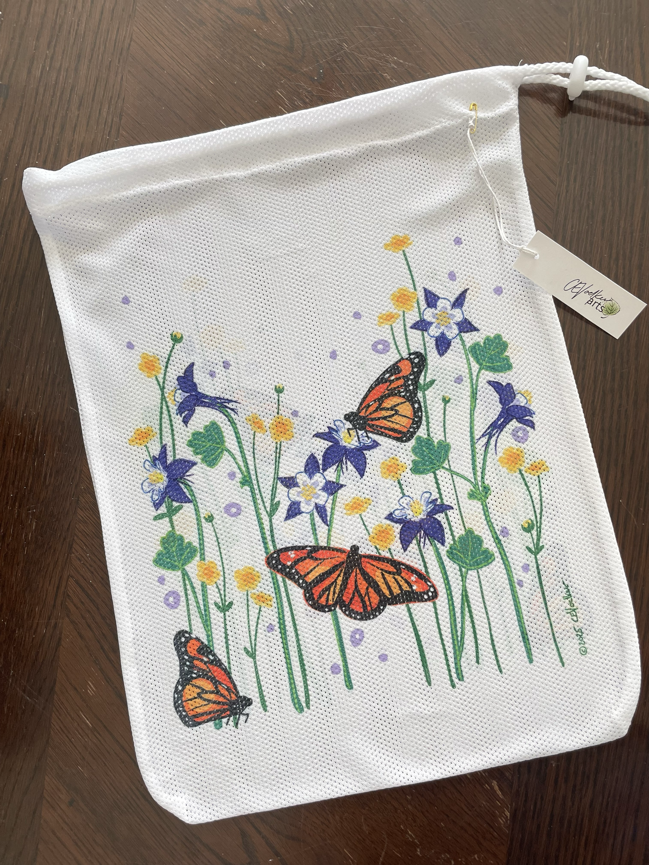 Mesh Pointe Shoe Bag