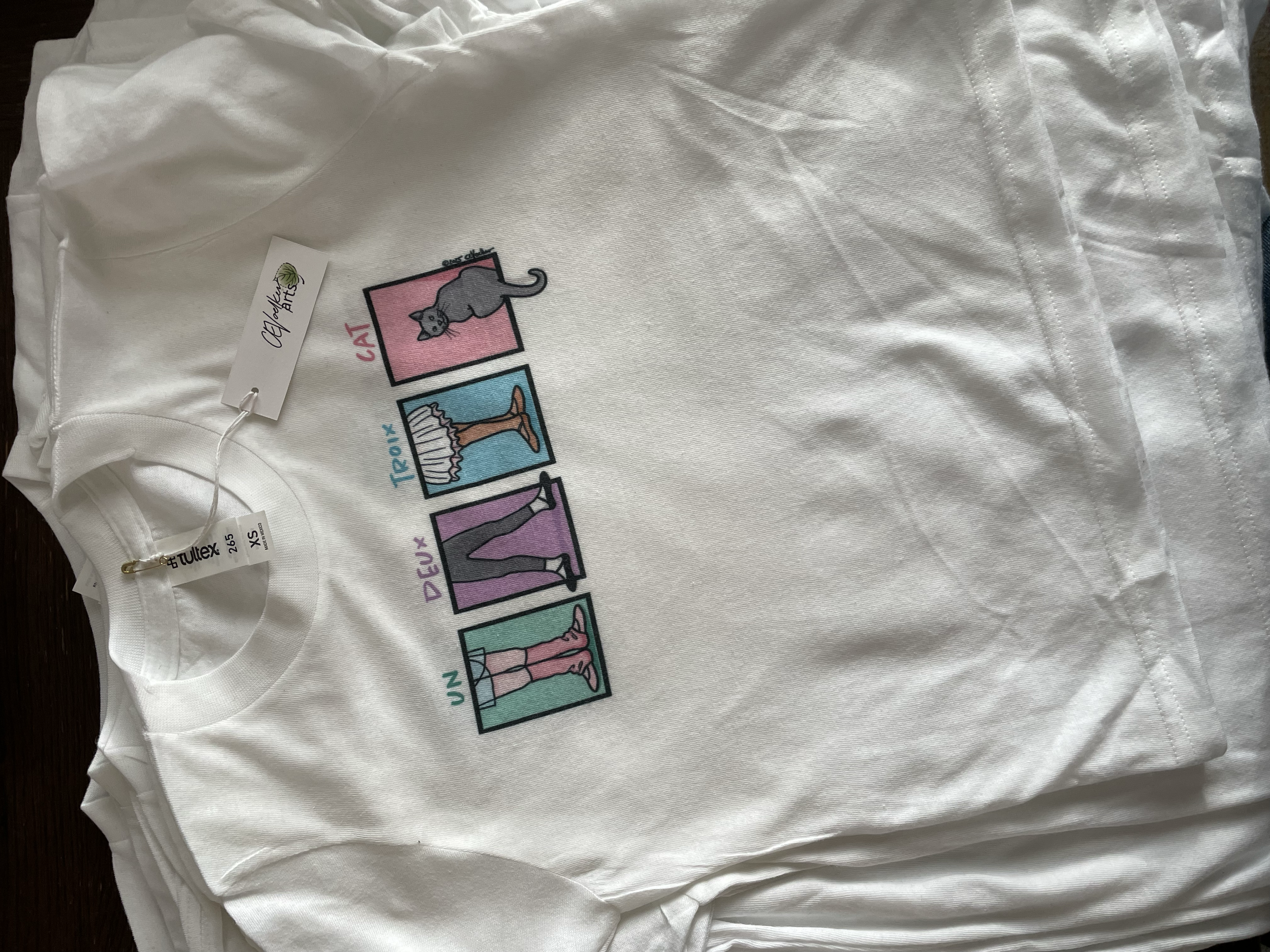 Un Deux Trois Child Shirt