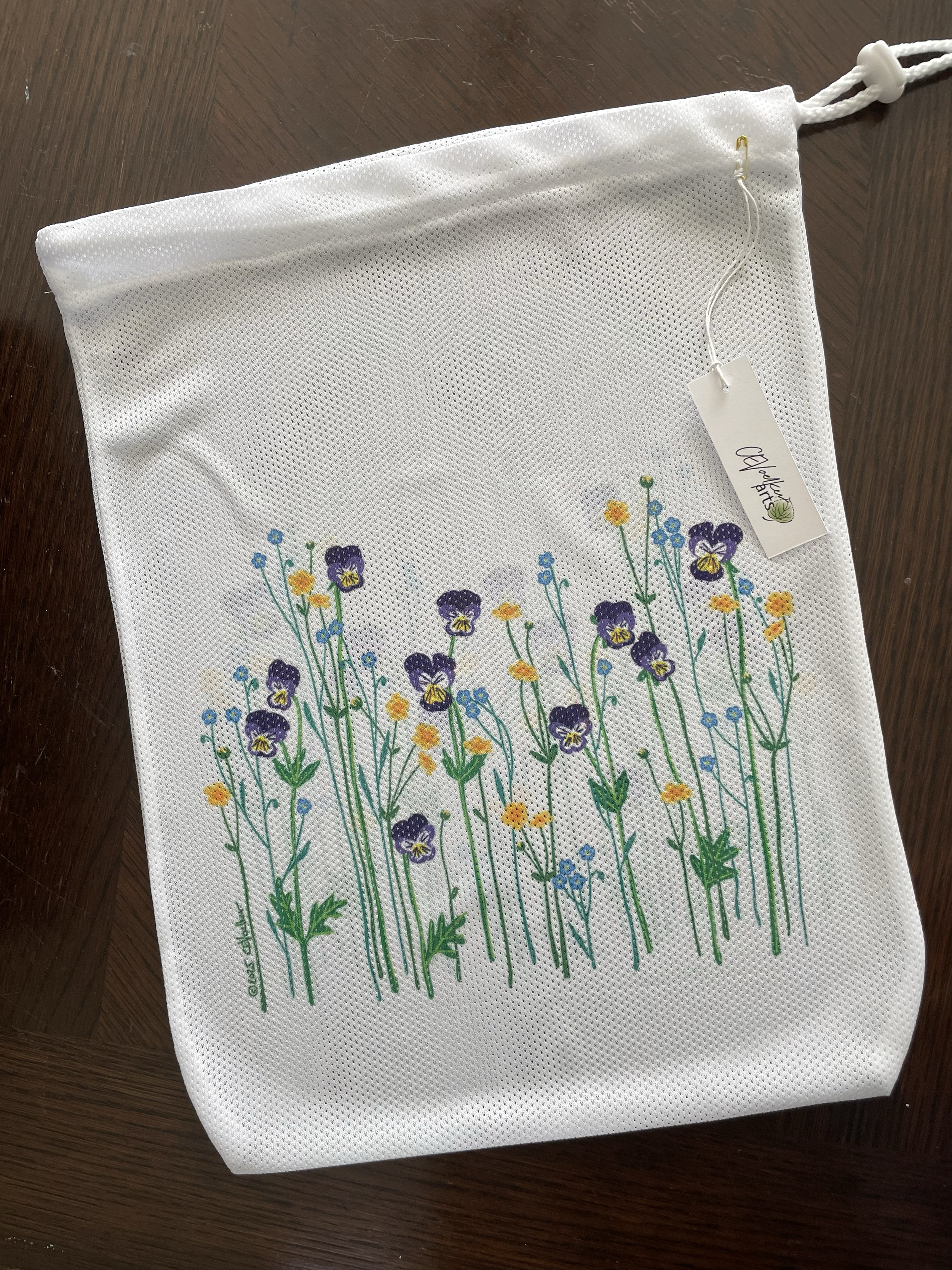 Mesh Pointe Shoe Bag