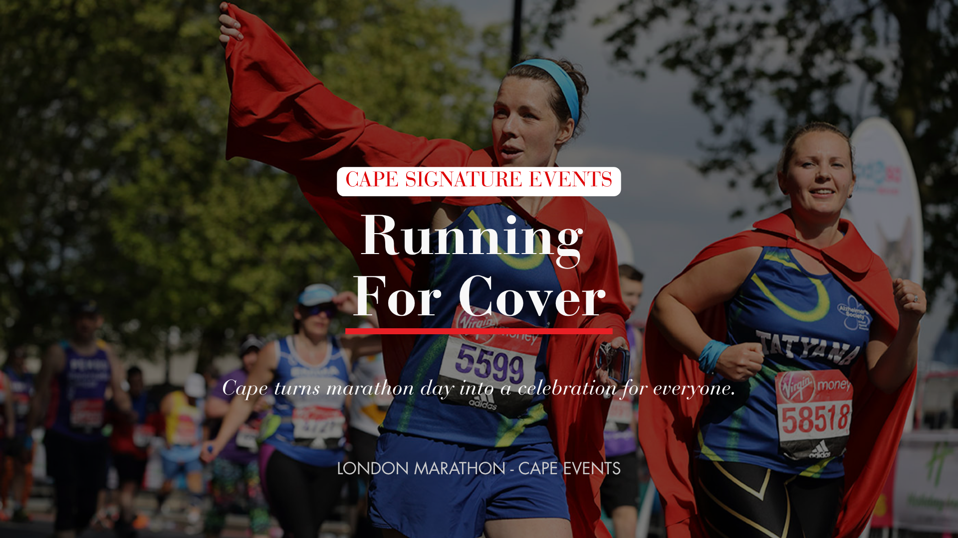 Running for Cover: How Cape Turned Marathon Day Into a Celebration for Everyone