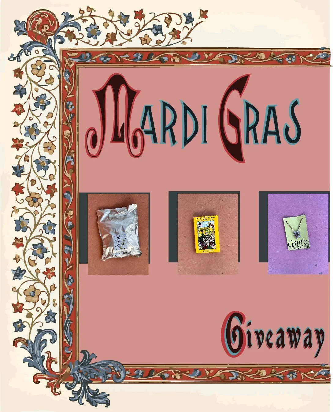 ✨ MARDI GRAS GIVEAWAY #1✨

This season is all about celebration and love for Louisiana and we want to share that love with two lucky followers! 🌱💛 We are doing 2 giveaways!

Our first is a Cajun Prairie Bundle 🌾 This prize includes: Lanativeseedco