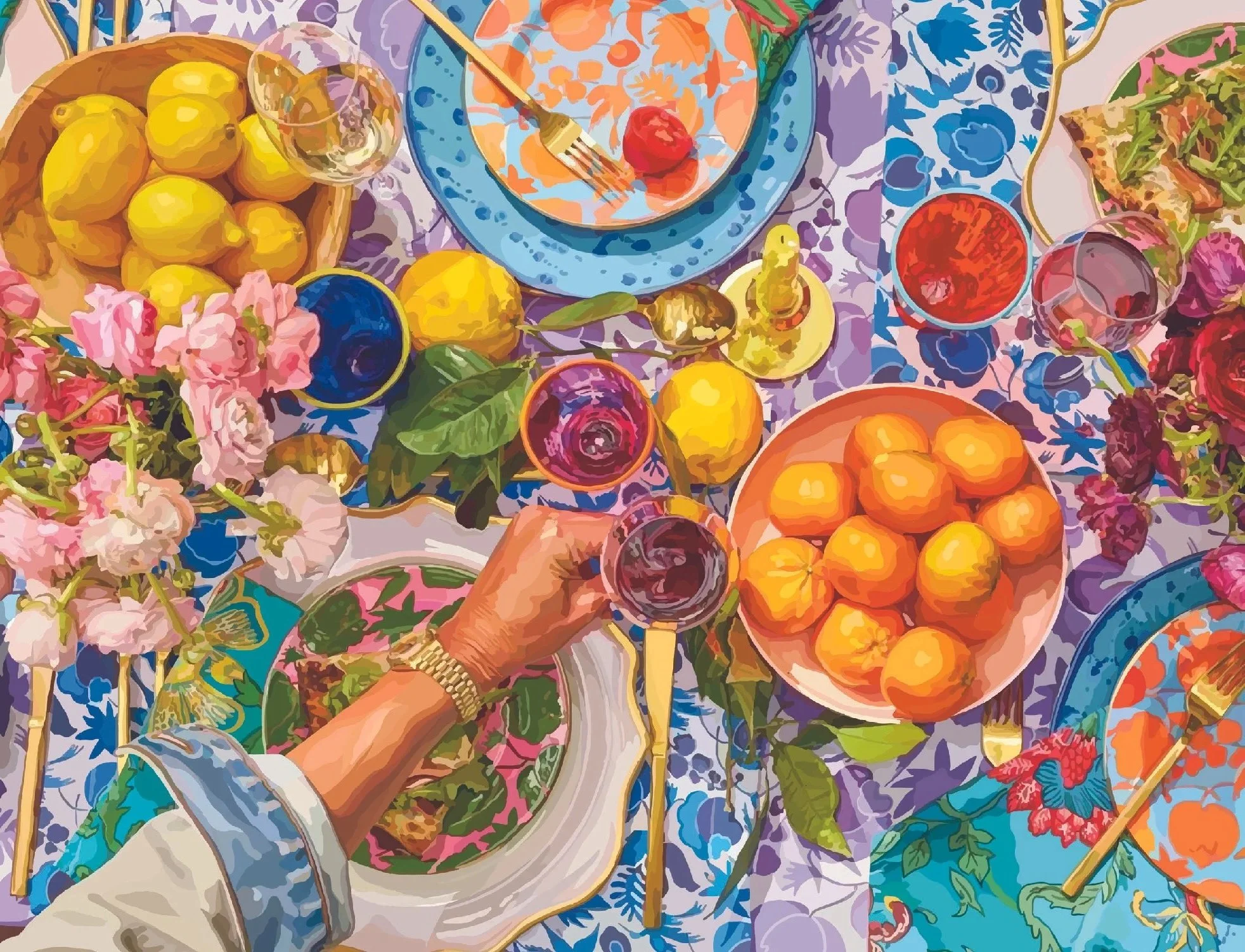 Summer Tablescape