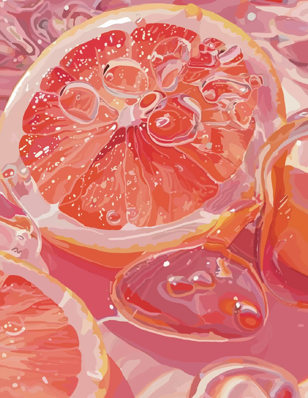 Fruit Series - Grapefruit