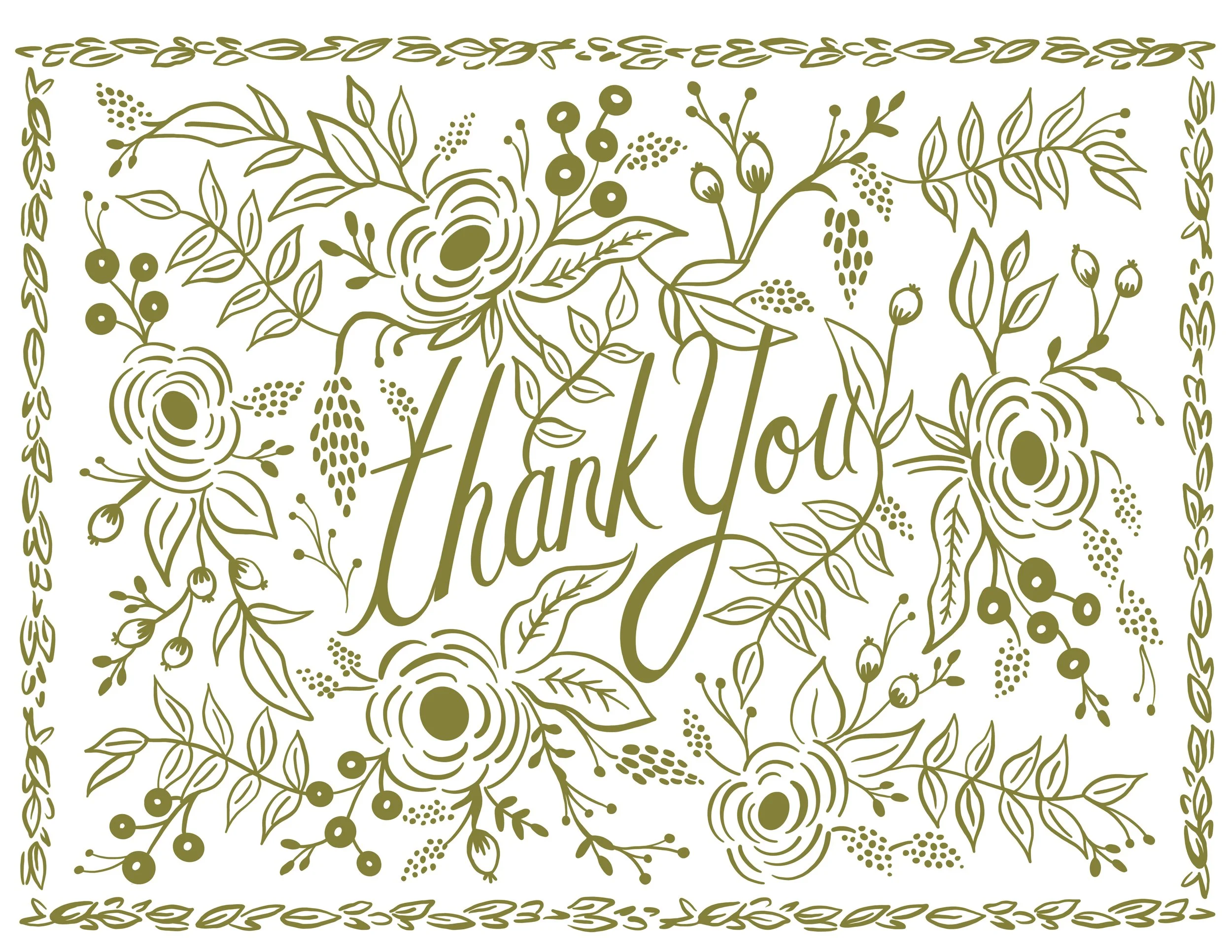 Thank You Green