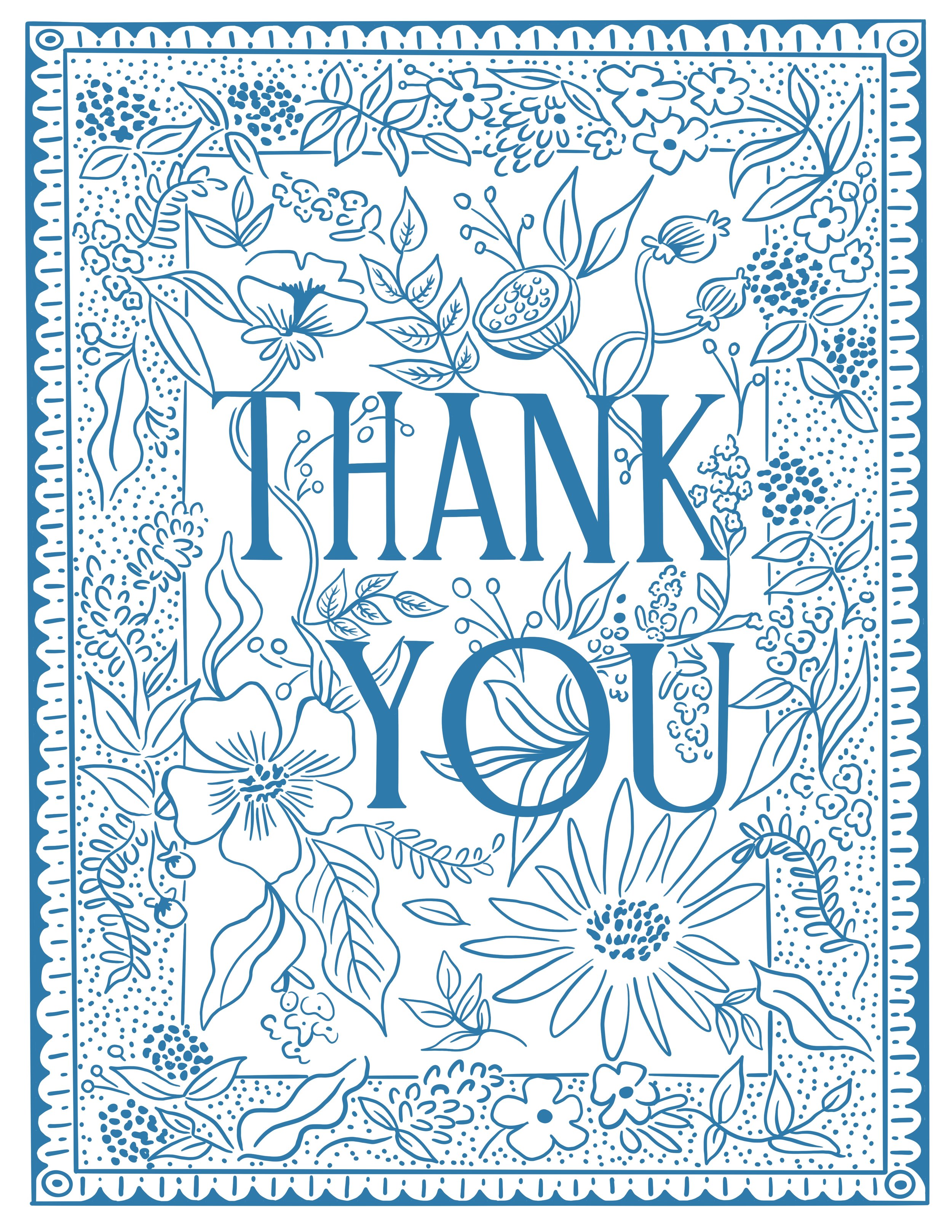 Thank You Blue