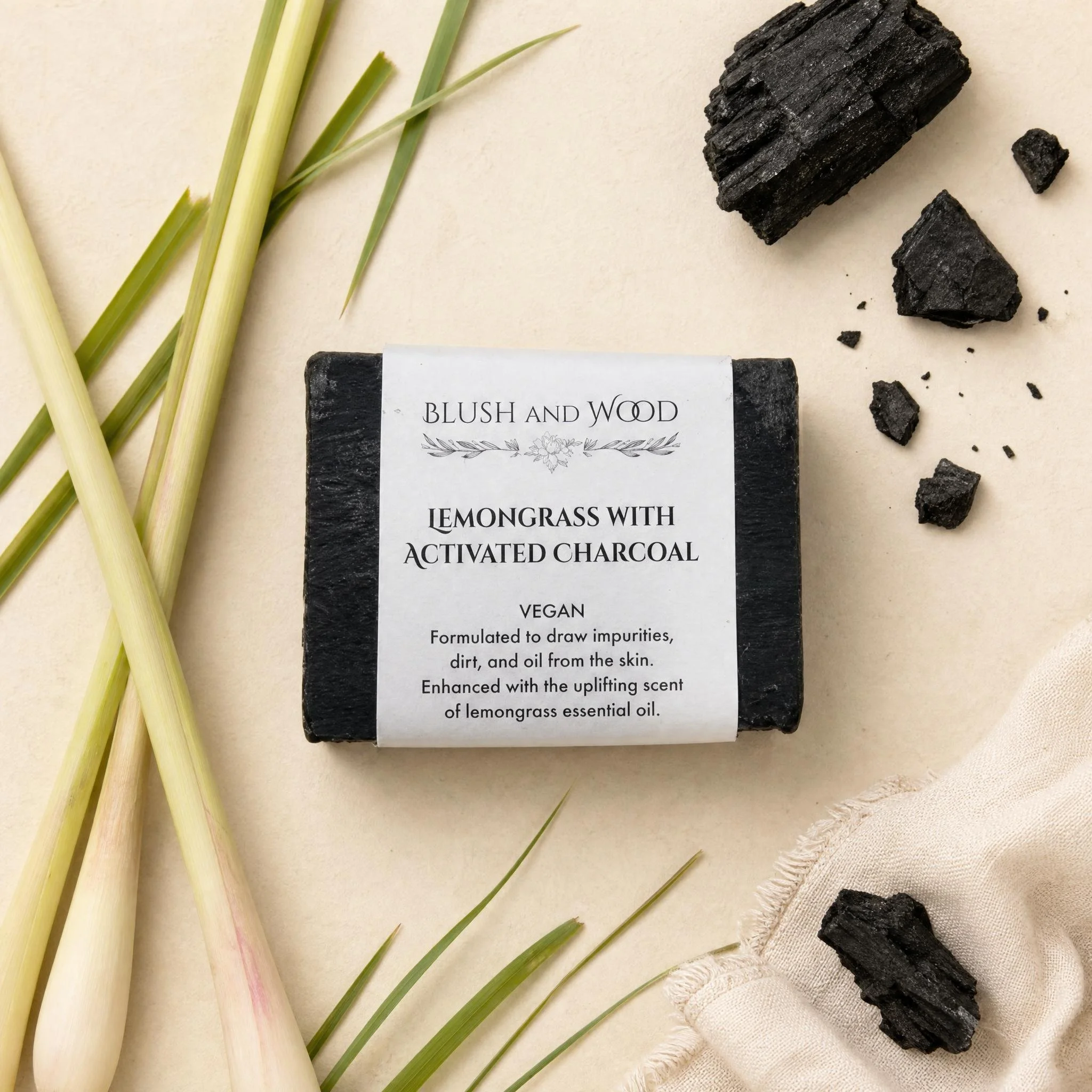 LEMONGRASS WITH ACTIVATED CHARCOAL