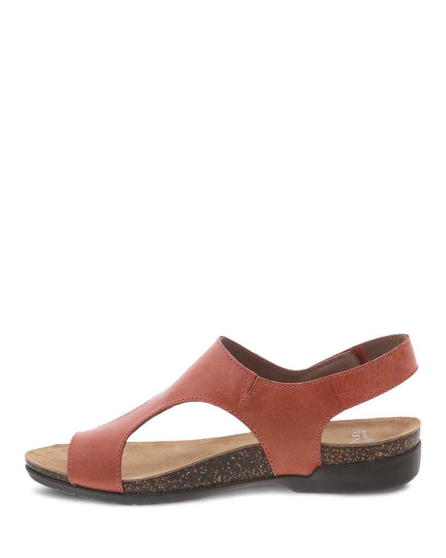 Reece Orange Sandal by Dansko — The Shoe Story