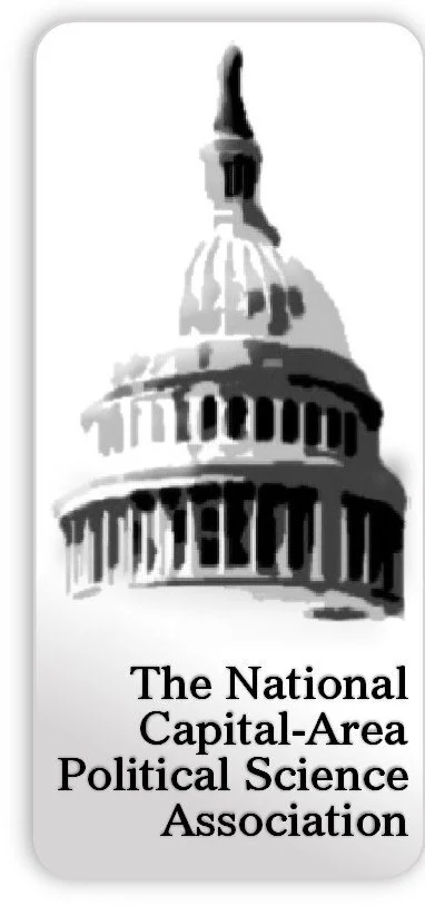 Illustration of the United States Capitol building with the text 'The National Capital-Area Political Science Association' below.